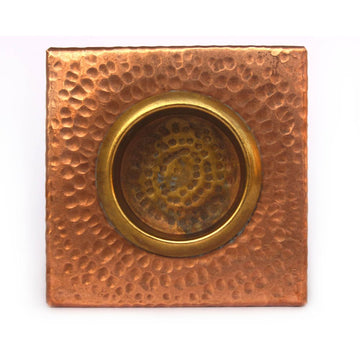 Copper & Brass Square Tea Light