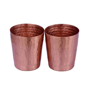 Copper Glass Tumber Set Of 2