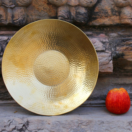 Brass Fruit Platter Decorative