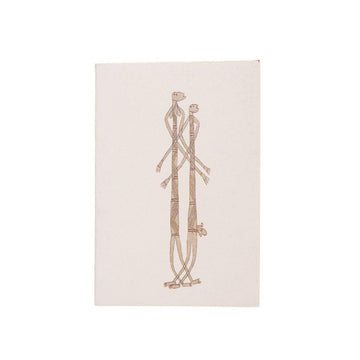 Aboriginal Couple Notebook - DeKulture DKW-1106-N