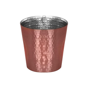 Copper Dimple Cup With Tin Plating - DeKulture DKW-12045-CA