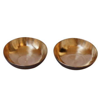 Dessert Nut Bowls Bronze Set Of 2 - DeKulture DKW-26003-KV