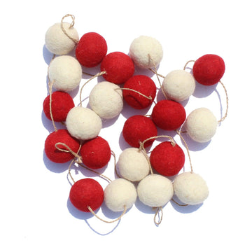 Felt Pom Pom Garland Large - DeKulture DKW-5038-POM