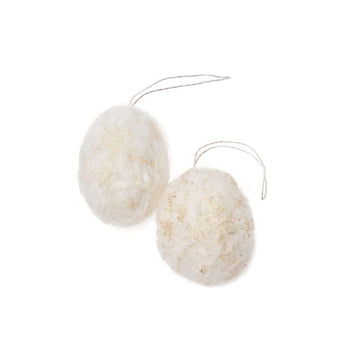 Hanging Egg Ornaments Set Of 2 - DeKulture DKW-5091-FD