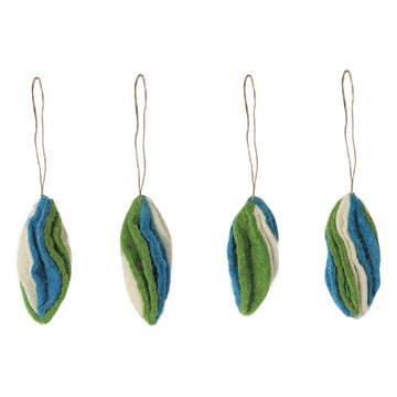 Hanging Marquise Bauble Set Of 4 - DeKulture DKW-6073-FO