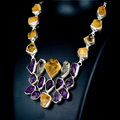 Natural Gemstone Pendant Necklace for Women - DeKulture DKW-1064-NKJ