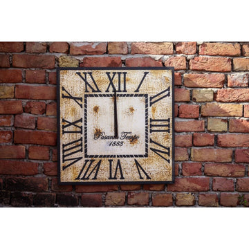 Vintage Finish Clock Home Décor