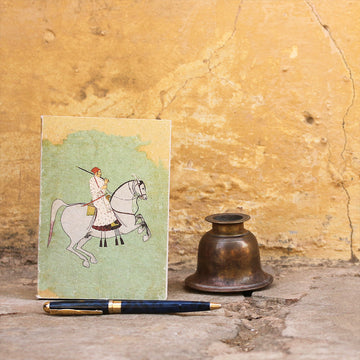 Miniature Horse Handmade Notebook