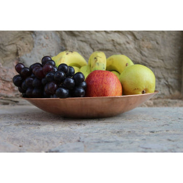 Copper Round Fruit Platter