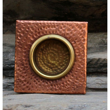 Copper & Brass Square Tea Light