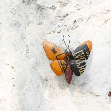 Reclaimed Butterfly Wall Mount