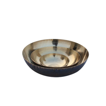 Bronze Nested Bowls Set Of 3