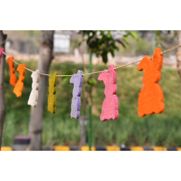 Felt Easter Bunny Rabbit Garland