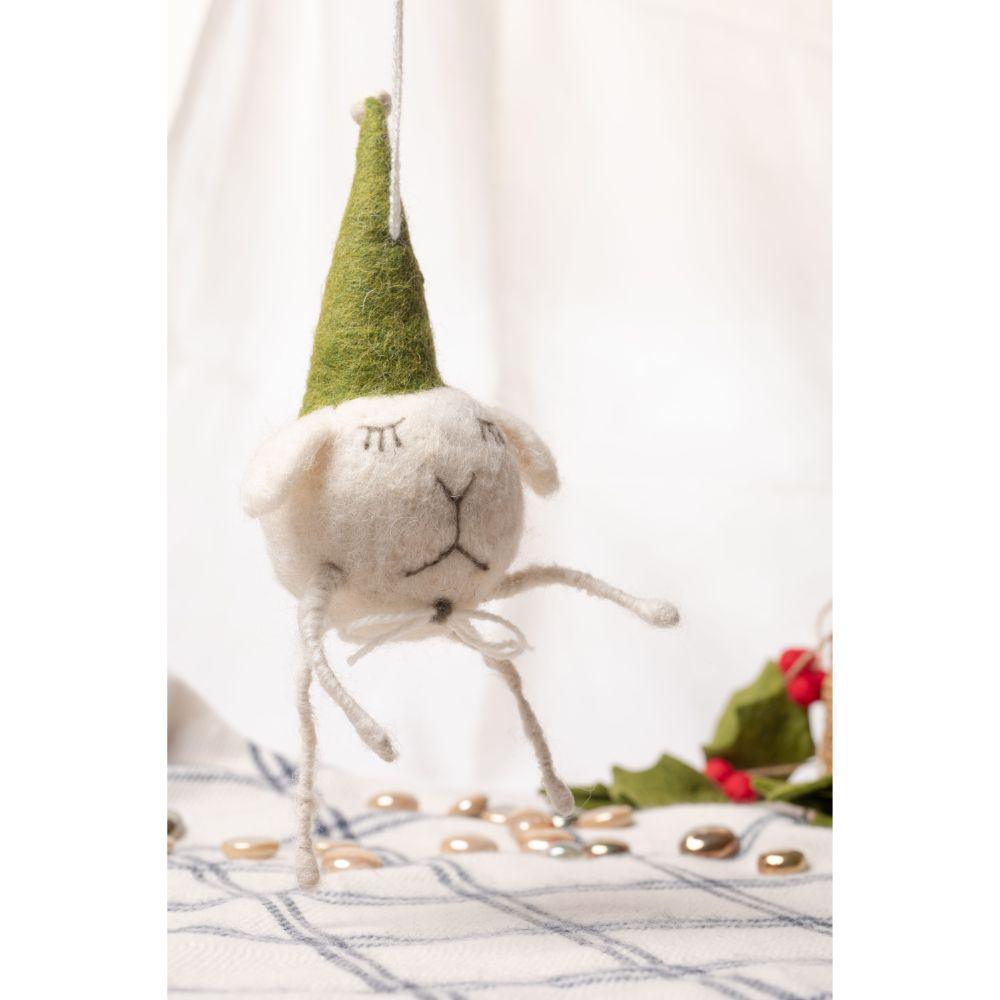 Bauble Mouse With Cap Ornament - DeKulture DKW-6125-FO