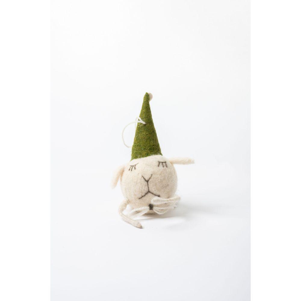 Bauble Mouse With Cap Ornament - DeKulture DKW-6125-FO