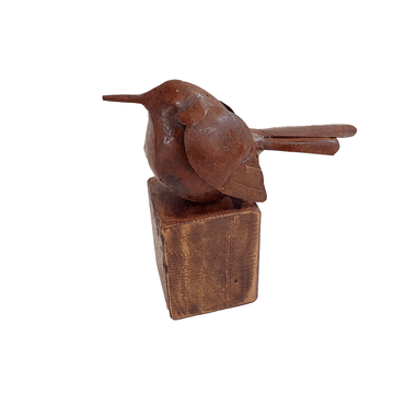 Bird On Stand Small Sculpture