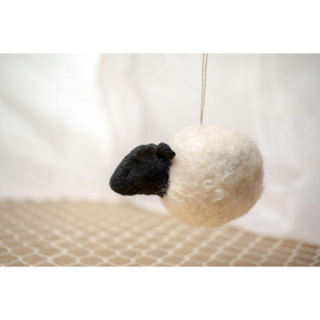 Easter Bauble Black Sheep Ornament