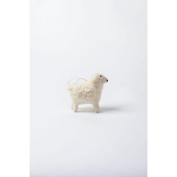 Easter Felted Sheep Ornament