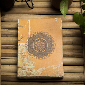 Flower Of Life Handmade Journal